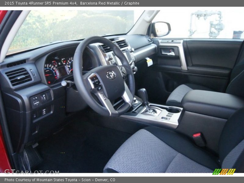 Barcelona Red Metallic / Graphite 2015 Toyota 4Runner SR5 Premium 4x4