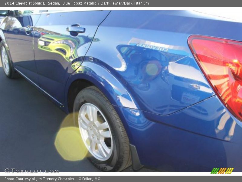 Blue Topaz Metallic / Dark Pewter/Dark Titanium 2014 Chevrolet Sonic LT Sedan
