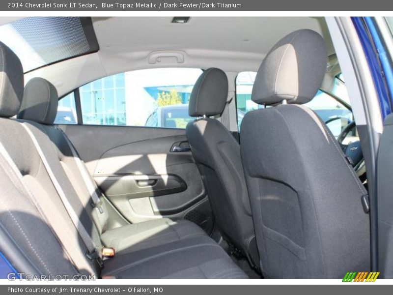 Blue Topaz Metallic / Dark Pewter/Dark Titanium 2014 Chevrolet Sonic LT Sedan