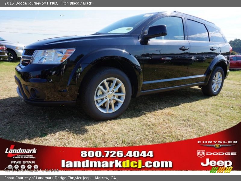 Pitch Black / Black 2015 Dodge Journey SXT Plus