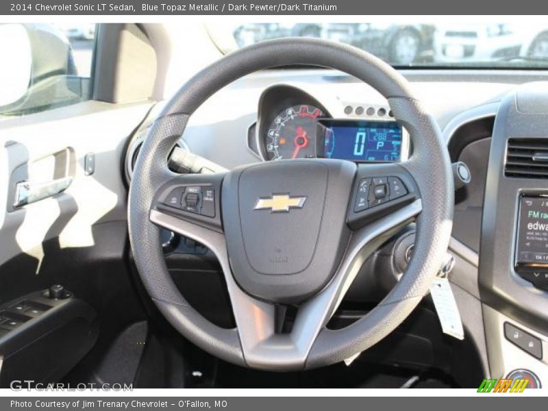 Blue Topaz Metallic / Dark Pewter/Dark Titanium 2014 Chevrolet Sonic LT Sedan