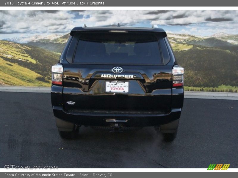 Attitude Black / Graphite 2015 Toyota 4Runner SR5 4x4