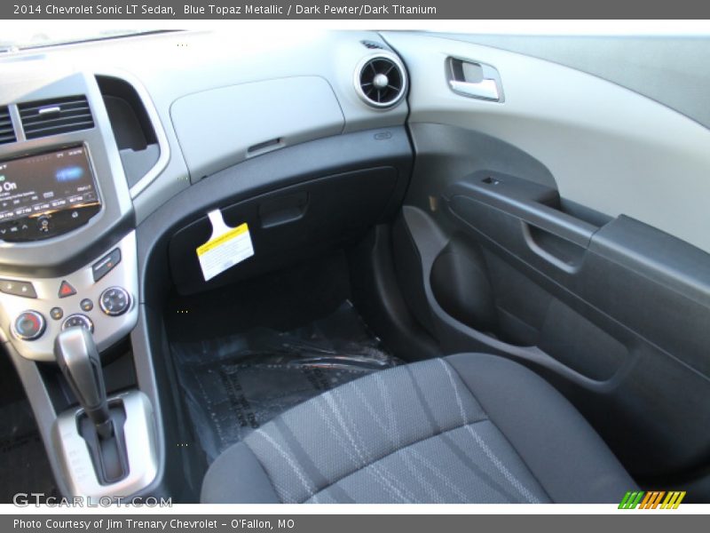 Blue Topaz Metallic / Dark Pewter/Dark Titanium 2014 Chevrolet Sonic LT Sedan
