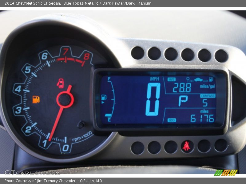 Blue Topaz Metallic / Dark Pewter/Dark Titanium 2014 Chevrolet Sonic LT Sedan