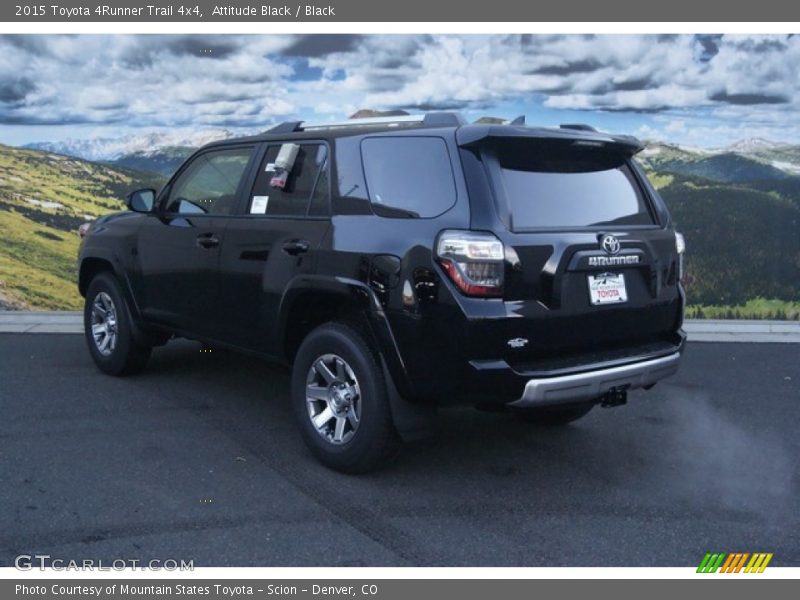 Attitude Black / Black 2015 Toyota 4Runner Trail 4x4