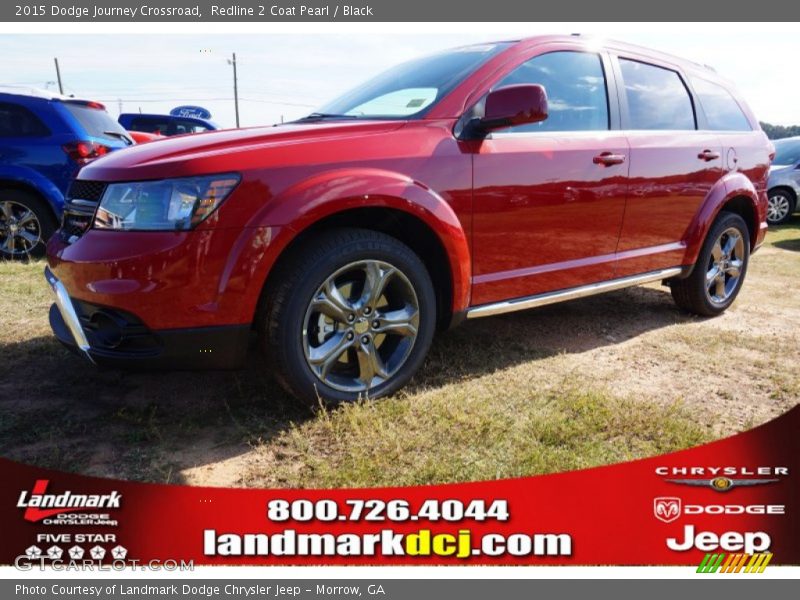 Redline 2 Coat Pearl / Black 2015 Dodge Journey Crossroad