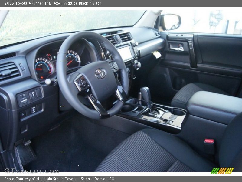 Attitude Black / Black 2015 Toyota 4Runner Trail 4x4
