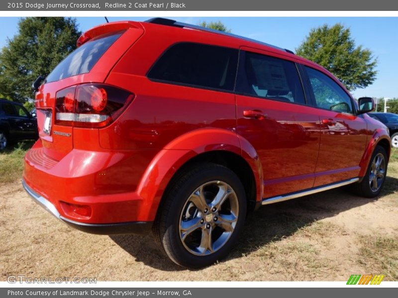 Redline 2 Coat Pearl / Black 2015 Dodge Journey Crossroad