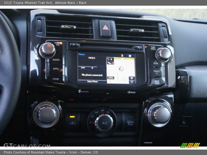 Attitude Black / Black 2015 Toyota 4Runner Trail 4x4