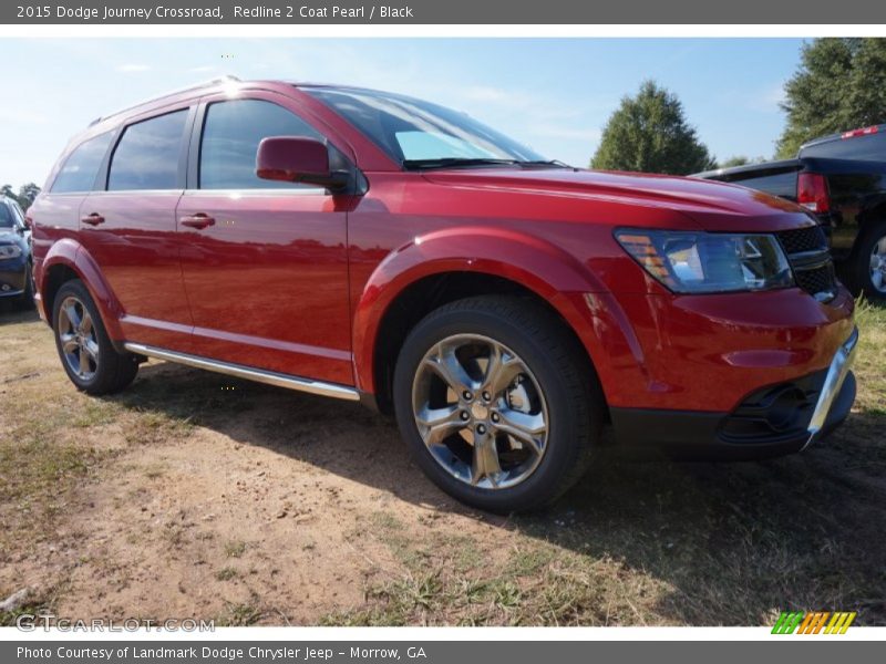 Redline 2 Coat Pearl / Black 2015 Dodge Journey Crossroad