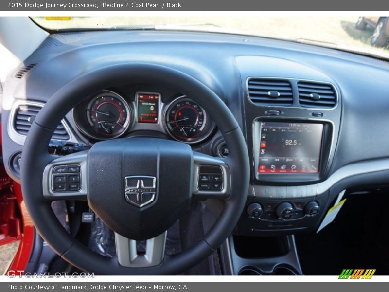 Redline 2 Coat Pearl / Black 2015 Dodge Journey Crossroad