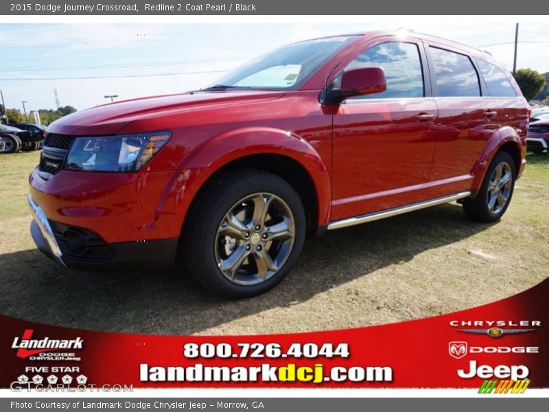 Redline 2 Coat Pearl / Black 2015 Dodge Journey Crossroad