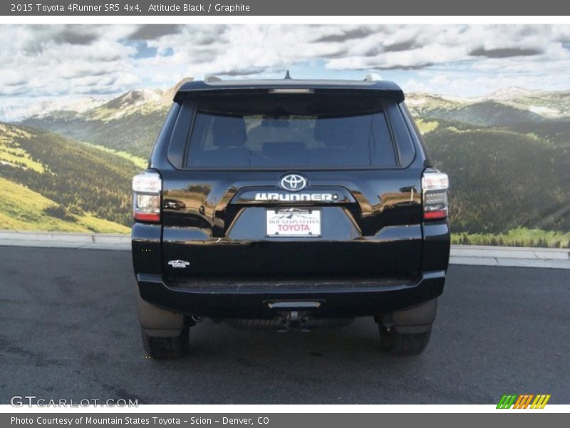 Attitude Black / Graphite 2015 Toyota 4Runner SR5 4x4