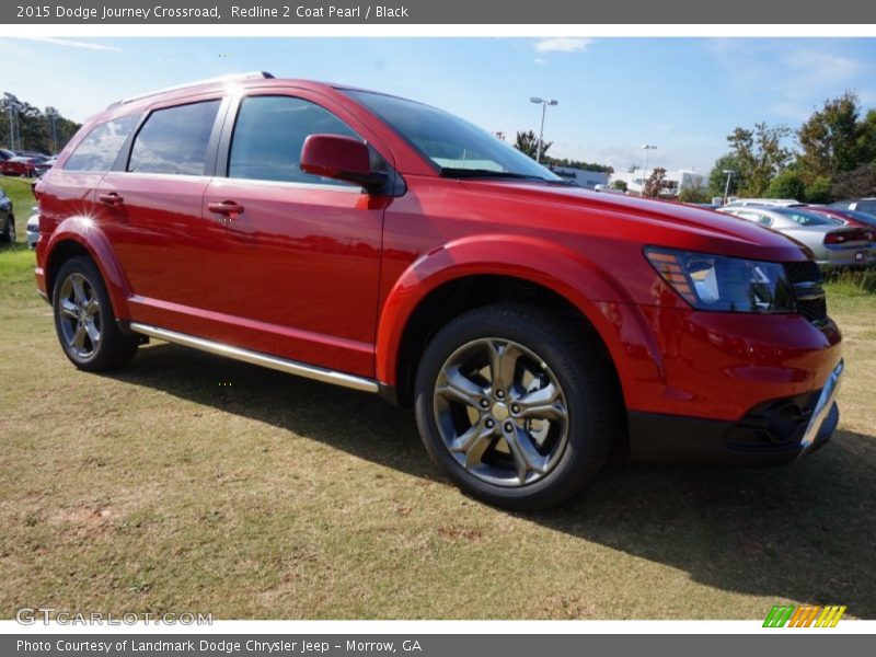 Redline 2 Coat Pearl / Black 2015 Dodge Journey Crossroad
