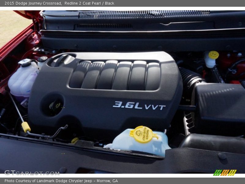 Redline 2 Coat Pearl / Black 2015 Dodge Journey Crossroad