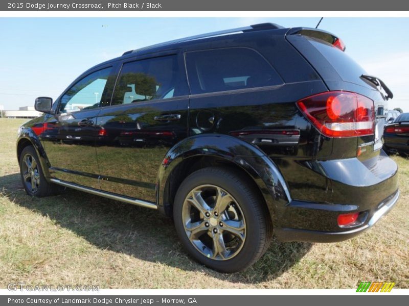 Pitch Black / Black 2015 Dodge Journey Crossroad