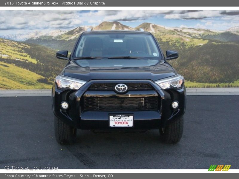 Attitude Black / Graphite 2015 Toyota 4Runner SR5 4x4