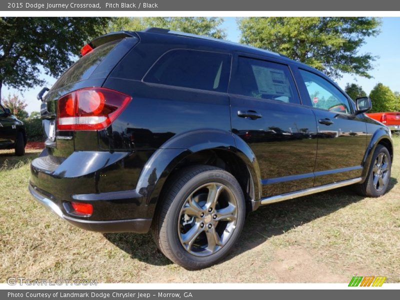 Pitch Black / Black 2015 Dodge Journey Crossroad