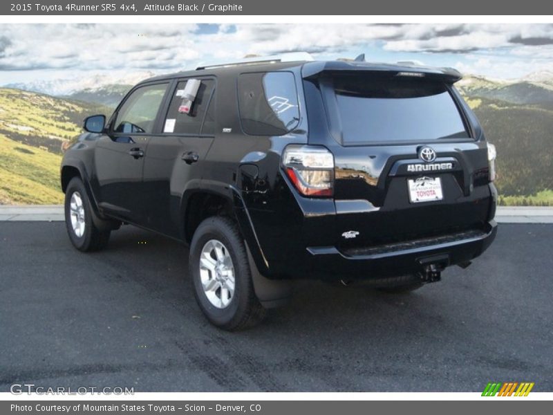 Attitude Black / Graphite 2015 Toyota 4Runner SR5 4x4