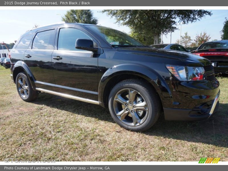 Pitch Black / Black 2015 Dodge Journey Crossroad