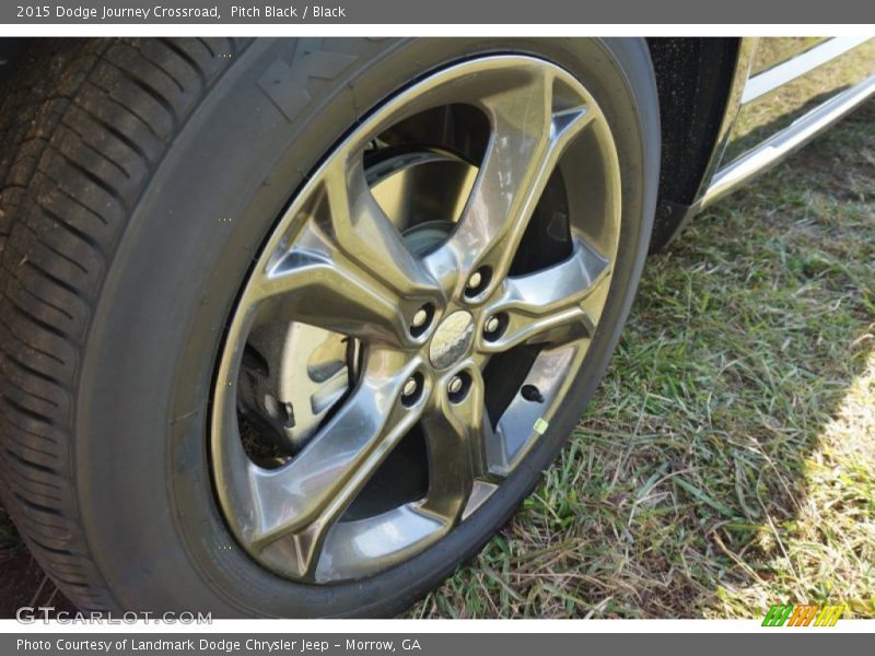 Pitch Black / Black 2015 Dodge Journey Crossroad