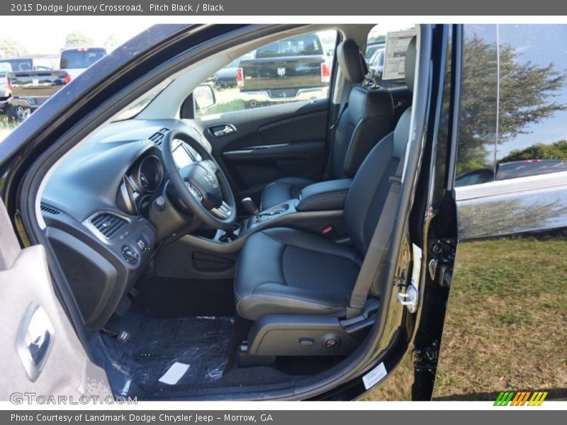 Pitch Black / Black 2015 Dodge Journey Crossroad