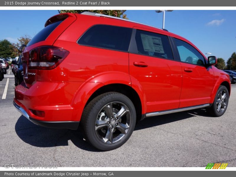 Redline 2 Coat Pearl / Black 2015 Dodge Journey Crossroad