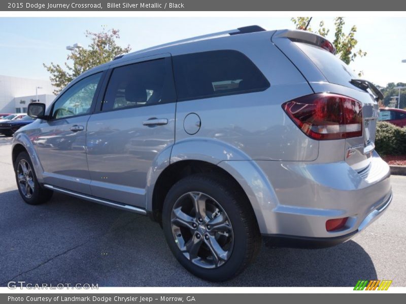 Billet Silver Metallic / Black 2015 Dodge Journey Crossroad