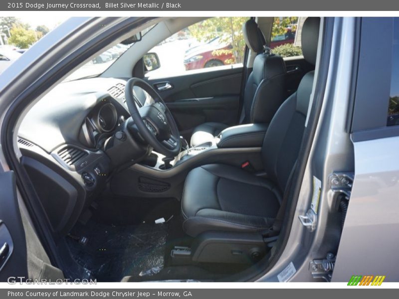 Billet Silver Metallic / Black 2015 Dodge Journey Crossroad