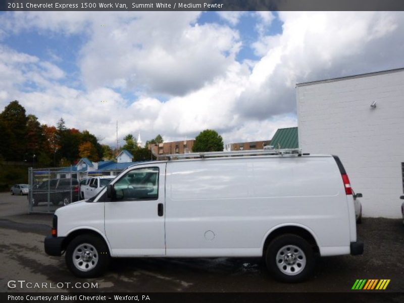 Summit White / Medium Pewter 2011 Chevrolet Express 1500 Work Van