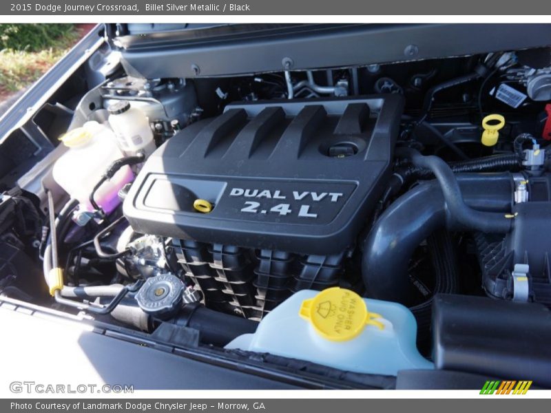 Billet Silver Metallic / Black 2015 Dodge Journey Crossroad