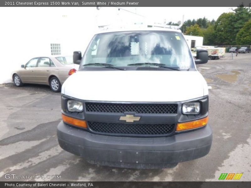Summit White / Medium Pewter 2011 Chevrolet Express 1500 Work Van