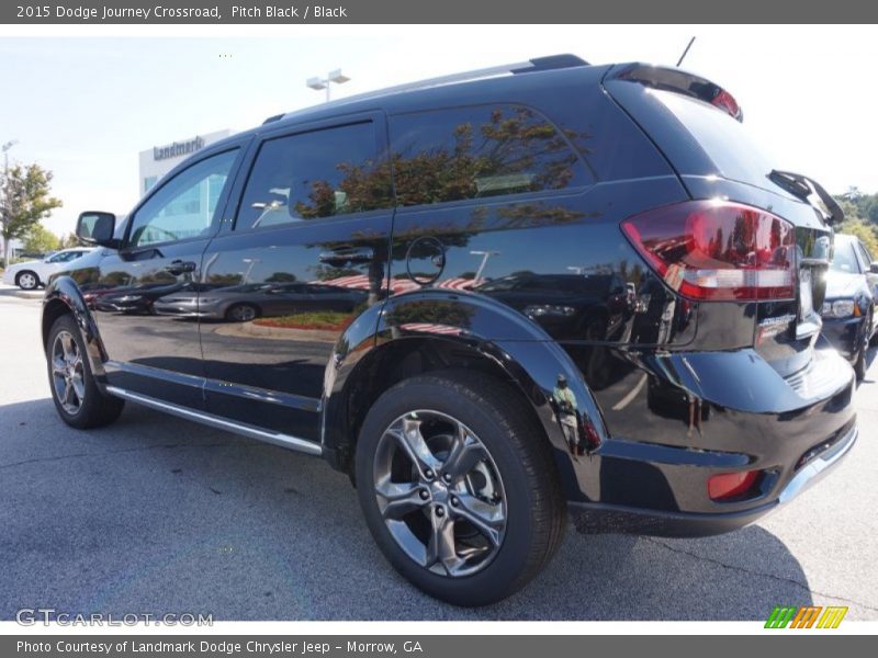 Pitch Black / Black 2015 Dodge Journey Crossroad
