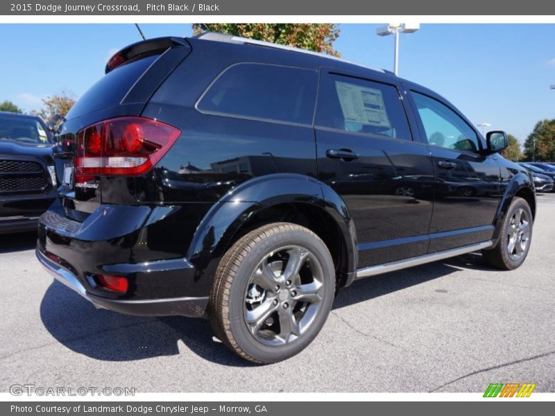 Pitch Black / Black 2015 Dodge Journey Crossroad