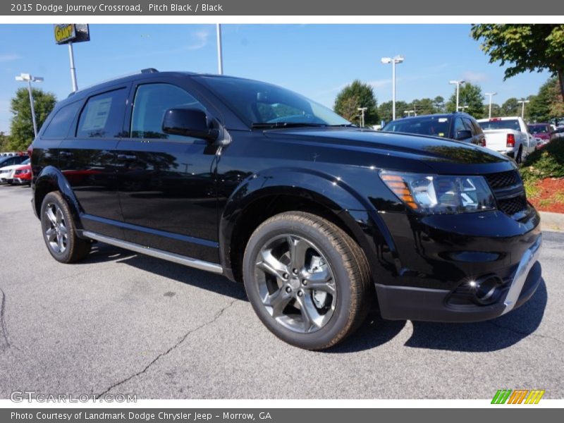 Pitch Black / Black 2015 Dodge Journey Crossroad