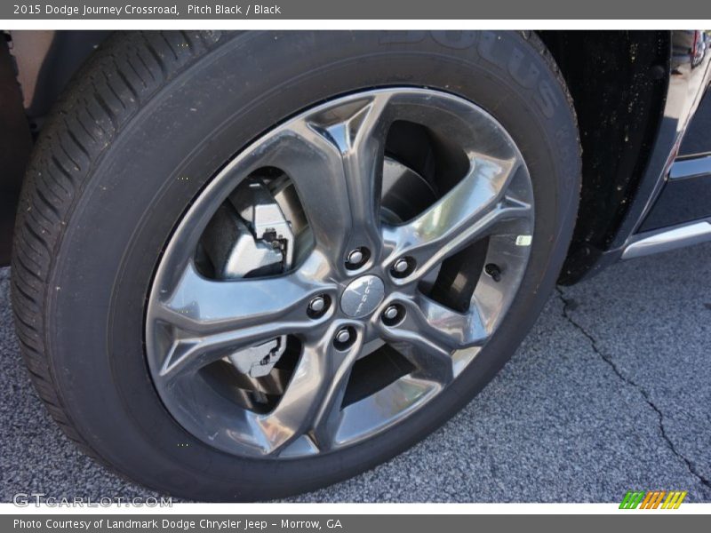 Pitch Black / Black 2015 Dodge Journey Crossroad