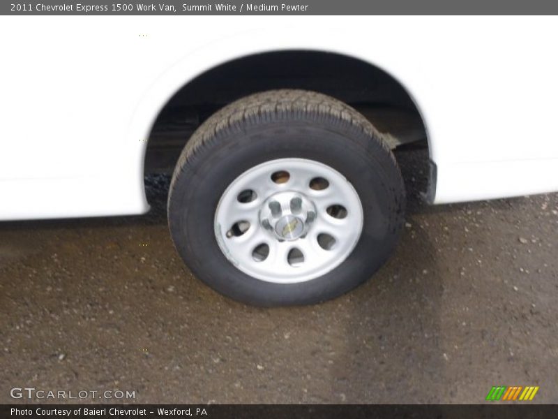 Summit White / Medium Pewter 2011 Chevrolet Express 1500 Work Van