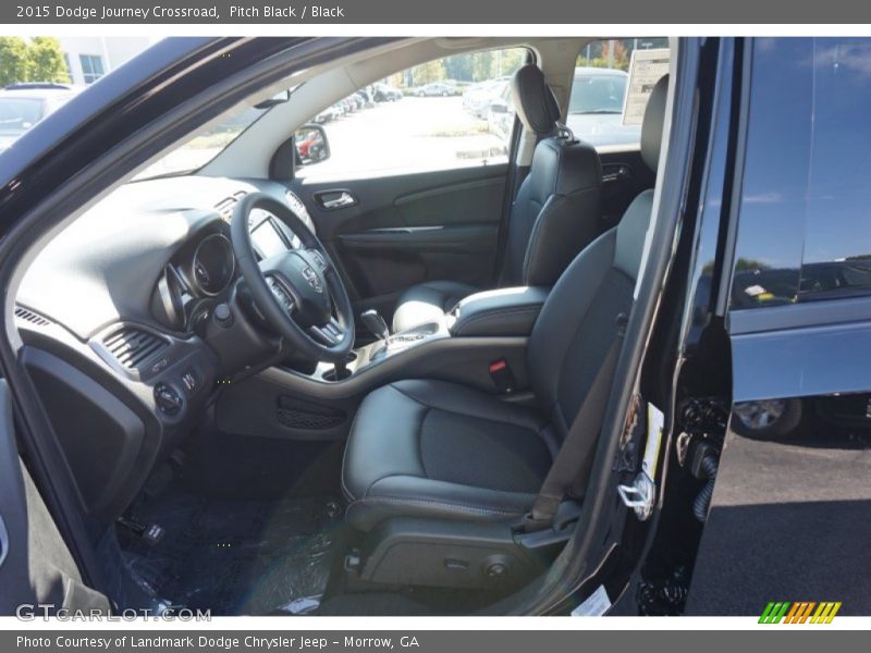 Pitch Black / Black 2015 Dodge Journey Crossroad