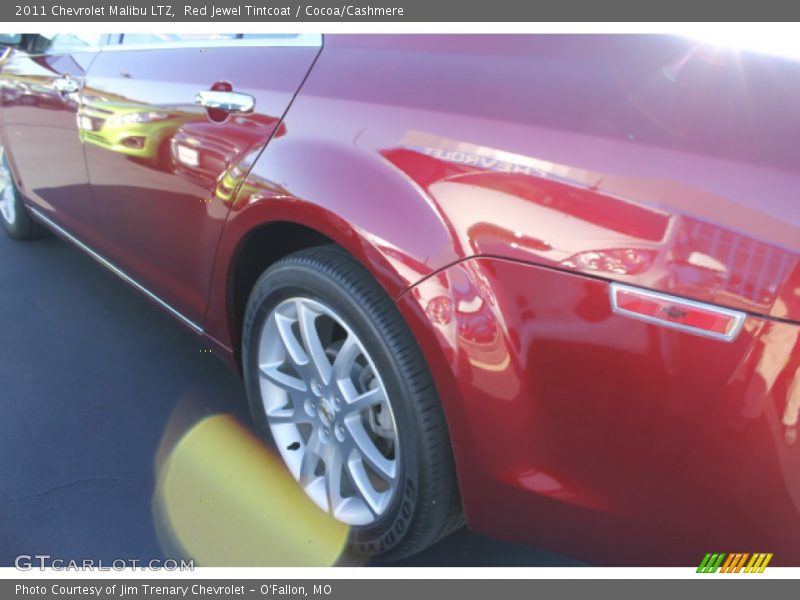 Red Jewel Tintcoat / Cocoa/Cashmere 2011 Chevrolet Malibu LTZ