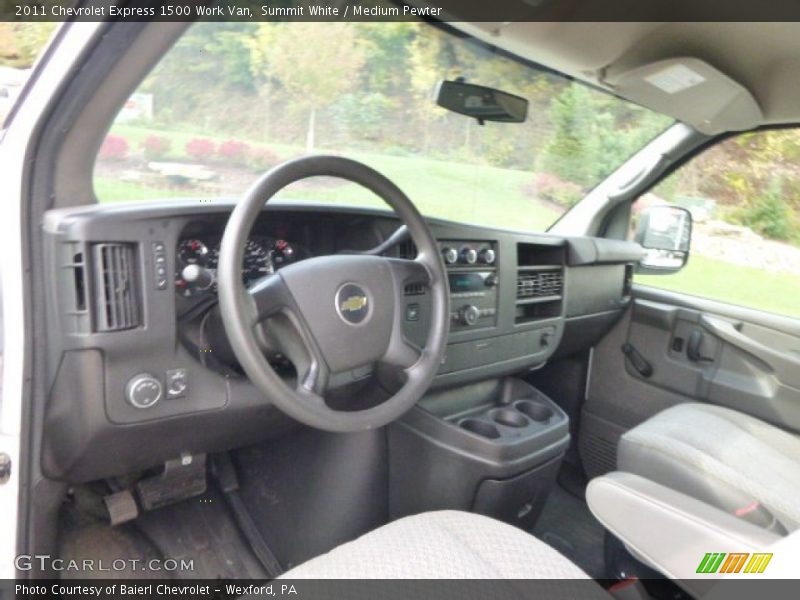 Summit White / Medium Pewter 2011 Chevrolet Express 1500 Work Van