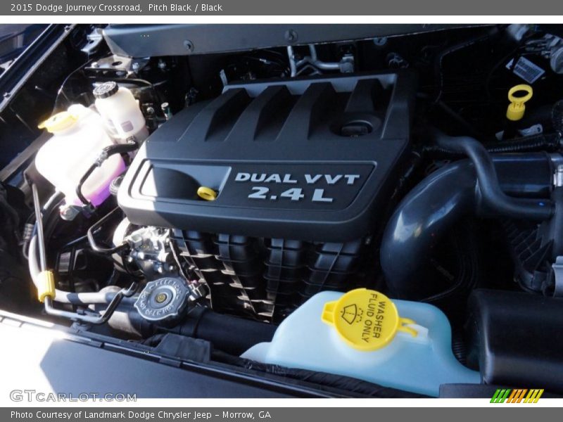 Pitch Black / Black 2015 Dodge Journey Crossroad