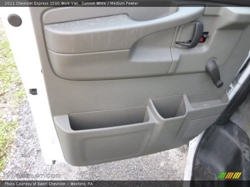Summit White / Medium Pewter 2011 Chevrolet Express 1500 Work Van