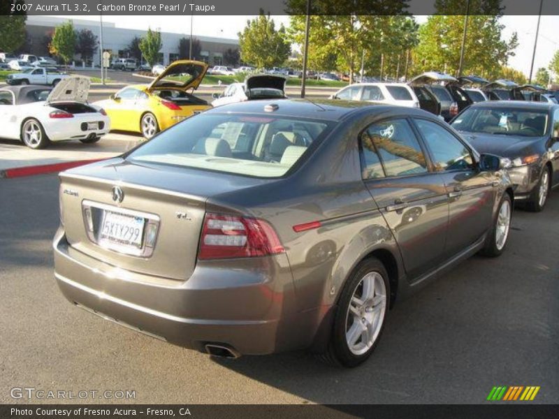 Carbon Bronze Pearl / Taupe 2007 Acura TL 3.2