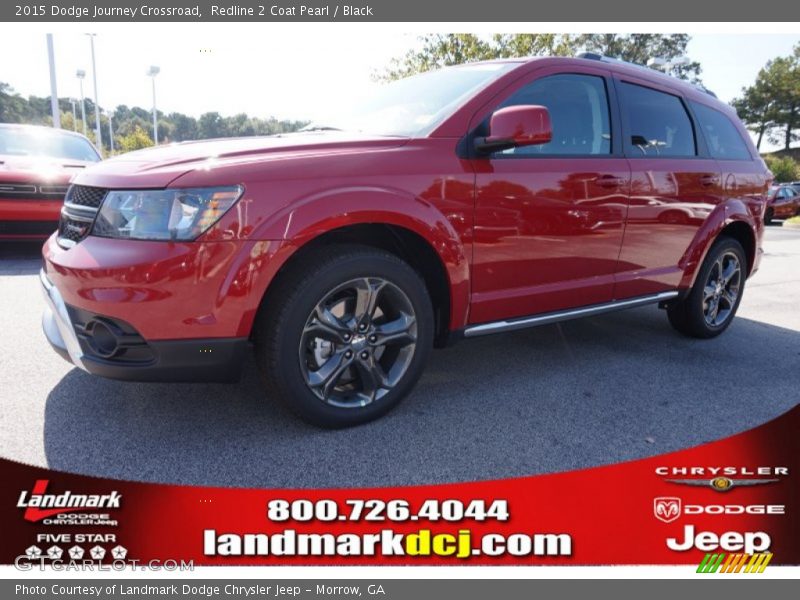 Redline 2 Coat Pearl / Black 2015 Dodge Journey Crossroad