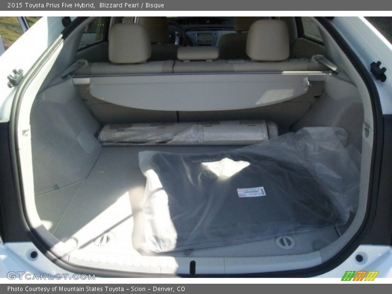 Blizzard Pearl / Bisque 2015 Toyota Prius Five Hybrid