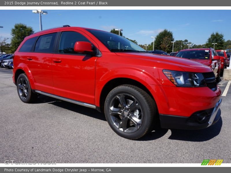 Redline 2 Coat Pearl / Black 2015 Dodge Journey Crossroad