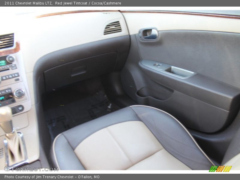 Red Jewel Tintcoat / Cocoa/Cashmere 2011 Chevrolet Malibu LTZ