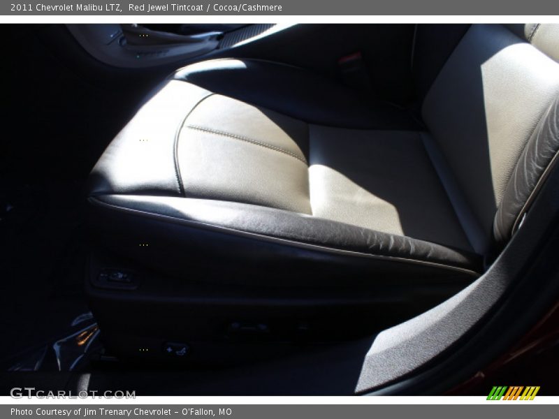 Red Jewel Tintcoat / Cocoa/Cashmere 2011 Chevrolet Malibu LTZ
