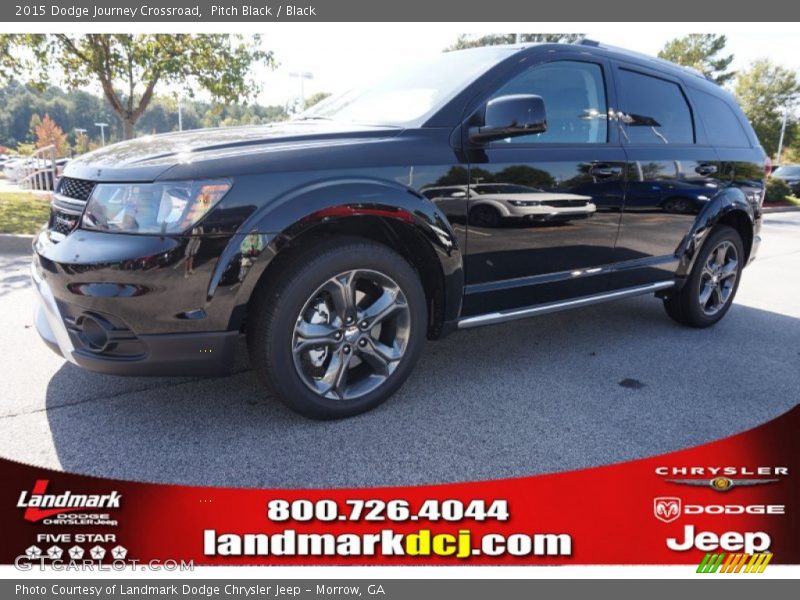 Pitch Black / Black 2015 Dodge Journey Crossroad