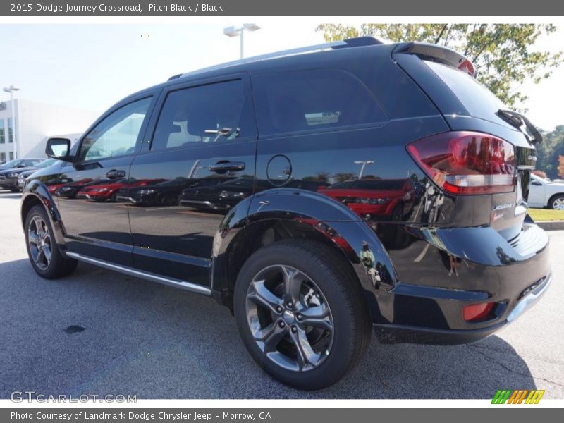 Pitch Black / Black 2015 Dodge Journey Crossroad
